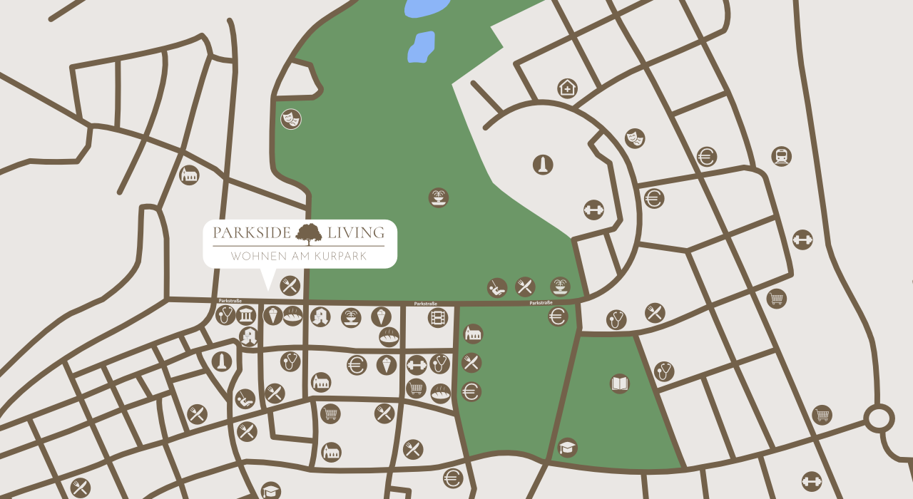 PARKSIDE LIVING SICHERN SIE SICH EINE INDIVIDUELLE & HOCHWERTIGE EIGENTUMSWOHNUNG IN BESTER WOHNLAGE DIREKT AM KURPARK IN BAD NAUHEIM